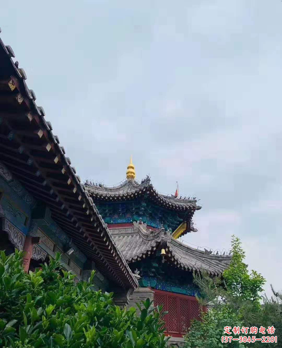 贵州铜雕葫芦塔顶寺庙摆件