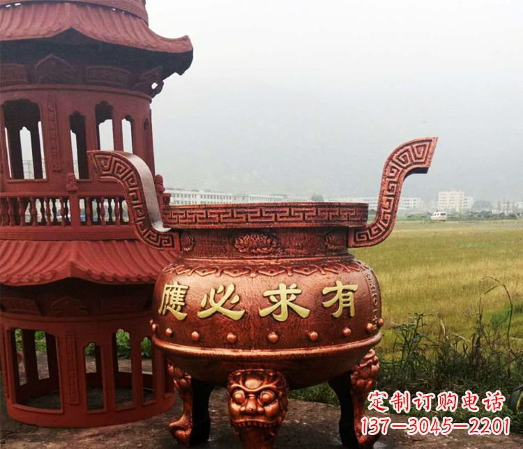 贵州铜雕景观香炉