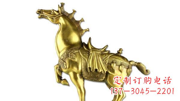 贵州铜雕马公园动物雕塑