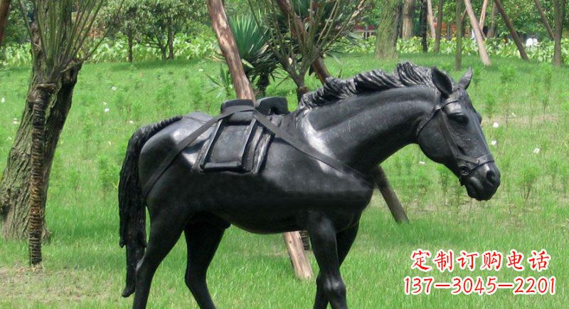 贵州铜雕马公园动物雕塑 (2)