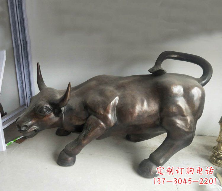 贵州铜雕牛广场动物景观摆件