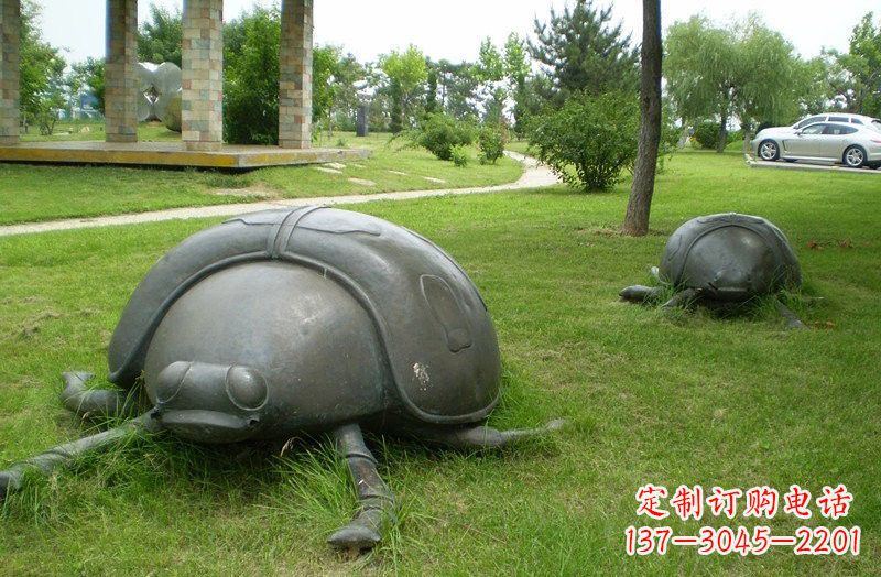 贵州铜雕七星瓢虫公园动物雕塑