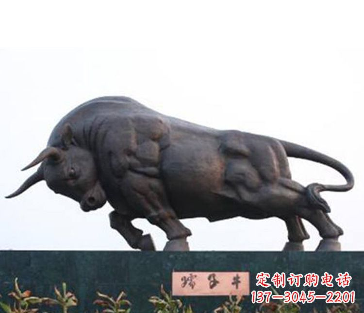 贵州铜雕孺子牛动物雕塑