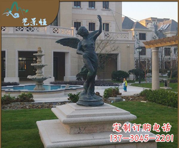 贵州铜雕西方天使人物雕塑1