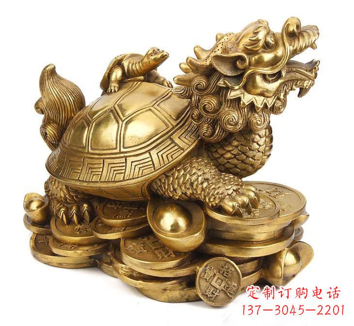 贵州铜雕招财龙龟