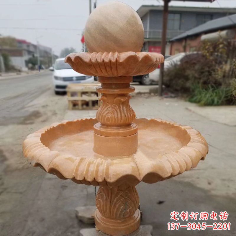 贵州晚霞红风水球