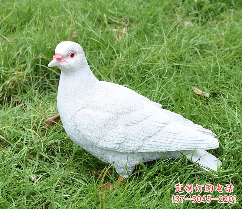 贵州潍坊和平鸽雕塑女孩