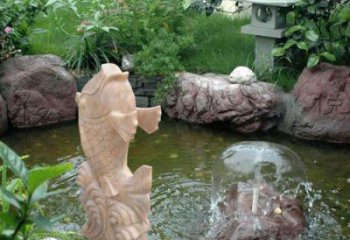 贵州艺术化的鲤鱼雕塑，让你家的氛围变得更加温馨