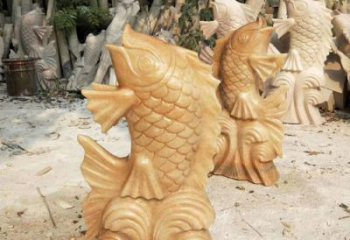 贵州中领雕塑精美鲤鱼雕塑