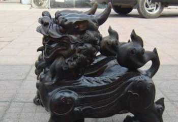 贵州象征保护，美轮美奂的貔貅辟邪神兽铜雕