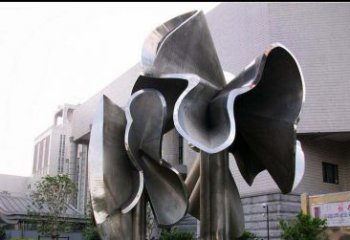 贵州企业不锈钢抽象树雕塑