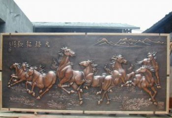 贵州中领雕塑：古典造型的精美马雕塑