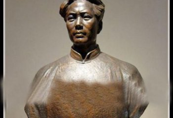 贵州青年毛主席胸像铜雕：一份永恒的礼物