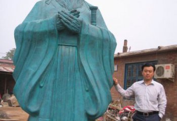 贵州来自中国历史的经典孔子雕塑