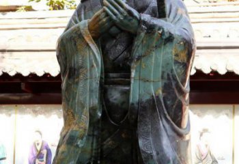贵州青铜孔子行教像，把智慧和精神传承