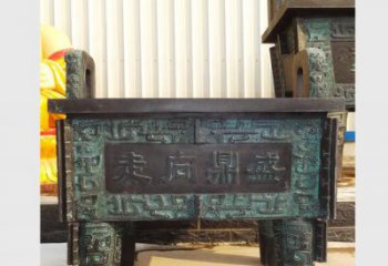 贵州青铜香炉雕塑，传承中国文化