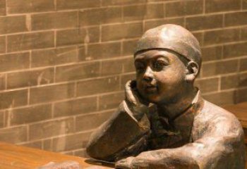 贵州休闲园林装饰装置——小孩雕塑