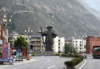贵州唯美雕塑--大禹城市街道景观雕像