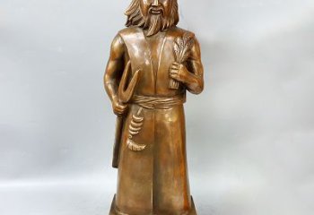 贵州尊贵的神农大帝铜雕塑