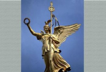 贵州优雅的胜利女神铜雕