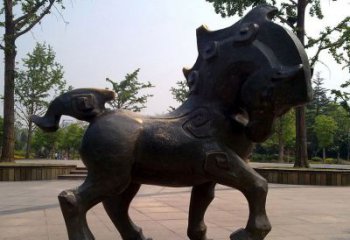 贵州中领雕塑的十二生肖铜雕塑是一款独具特色的…