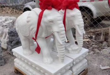 贵州元宝驾驭的大象雕塑艺术
