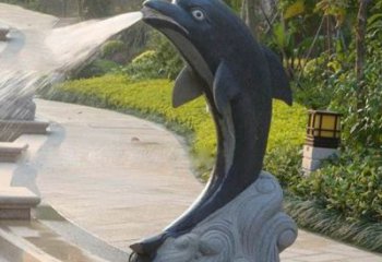 贵州海豚雕塑：惊艳世间，把精灵捧在掌心