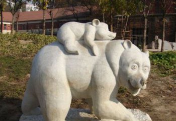 贵州狗熊雕塑景观，给你一个精美园林