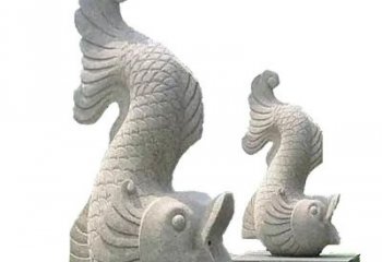 贵州中领雕塑定制精美鲤鱼雕塑