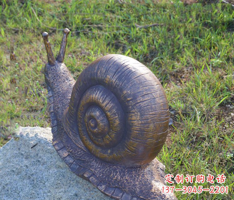 贵州蜗牛铜雕