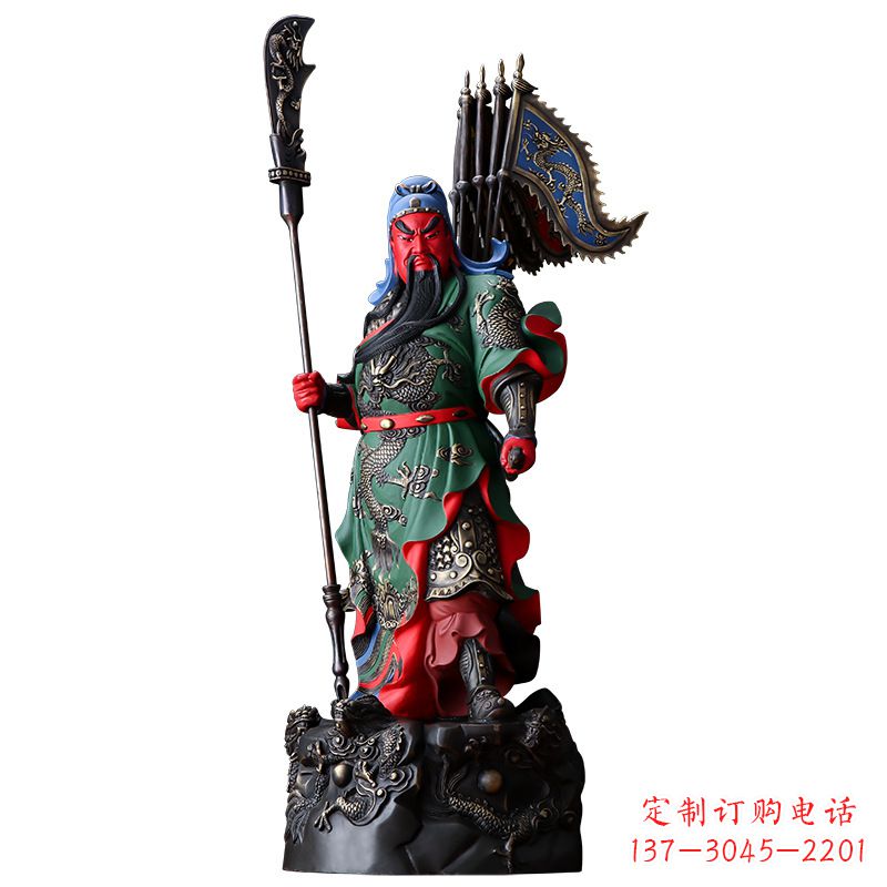 贵州武财神关二爷雕塑