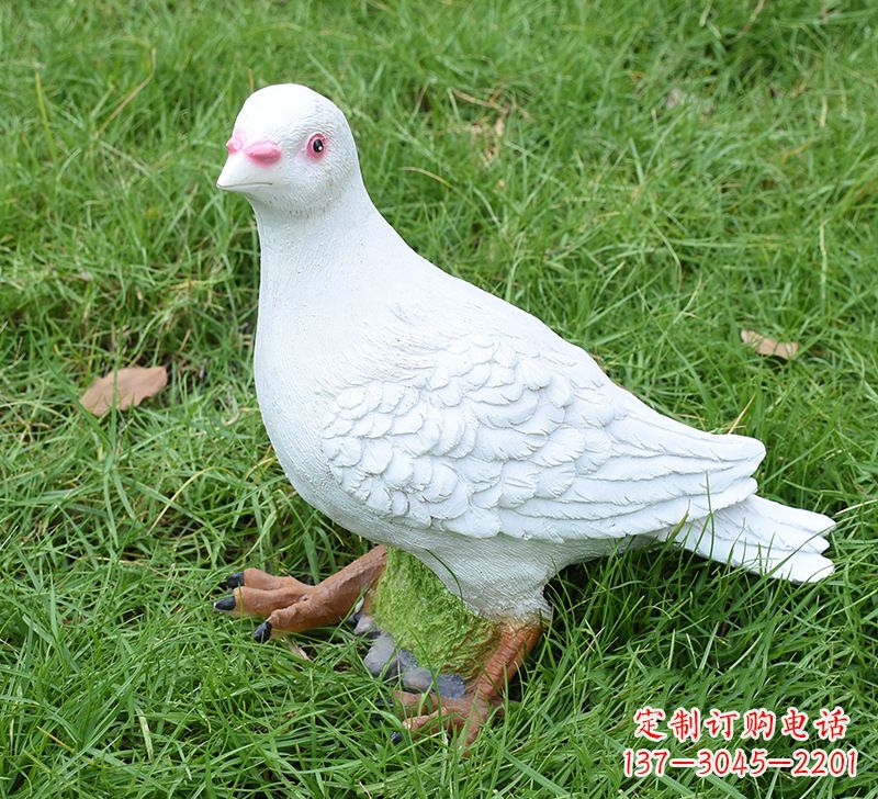 贵州西方的鸽子雕塑