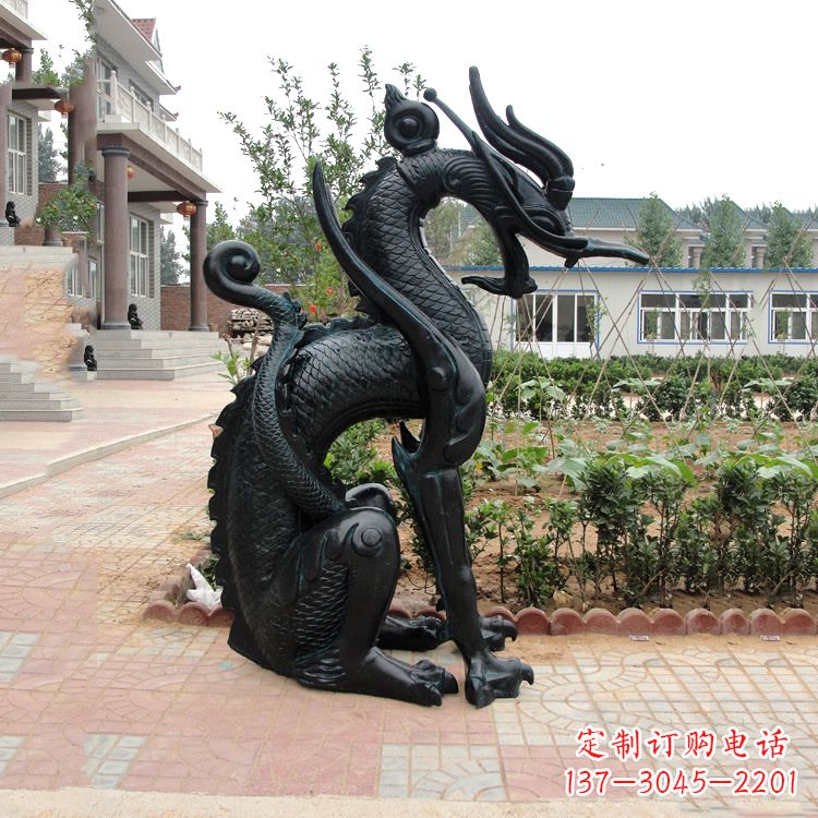 贵州西方龙动物神兽雕塑