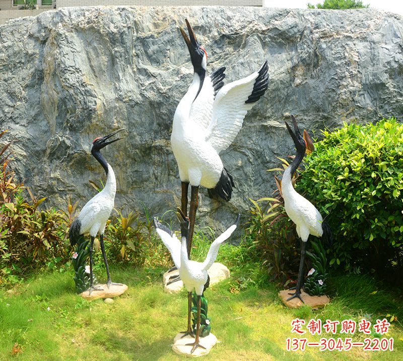 贵州仙鹤雕塑 墓地