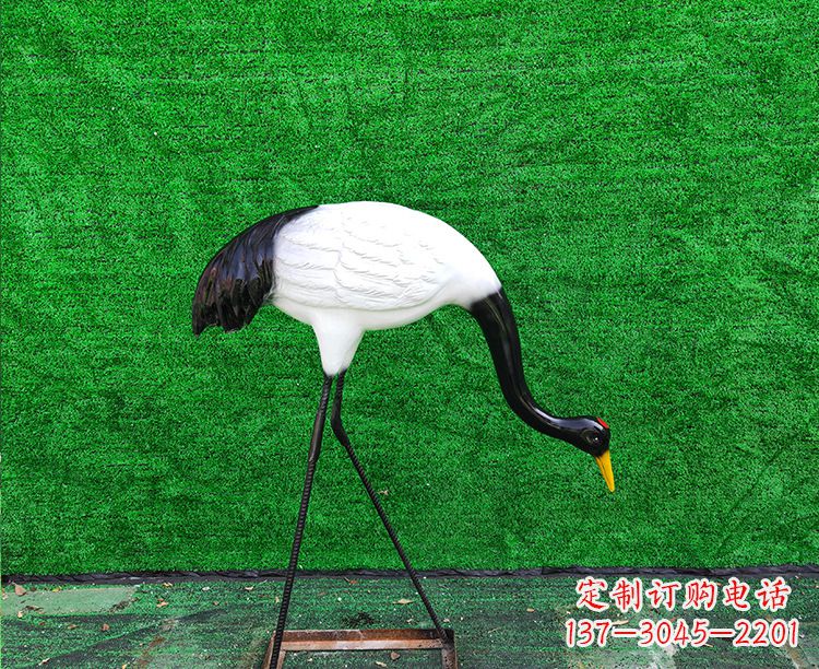 贵州仙鹤头雕塑