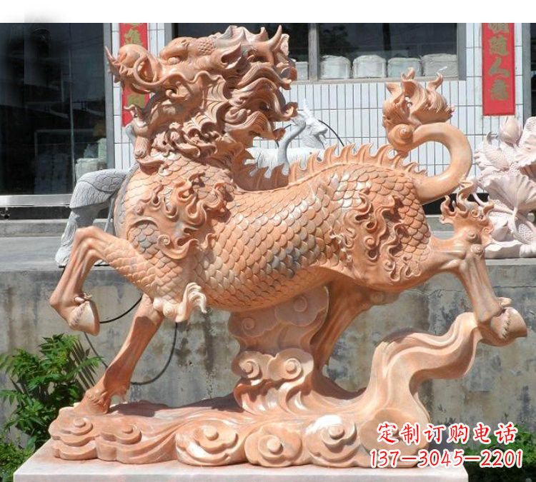 贵州祥云麒麟石雕