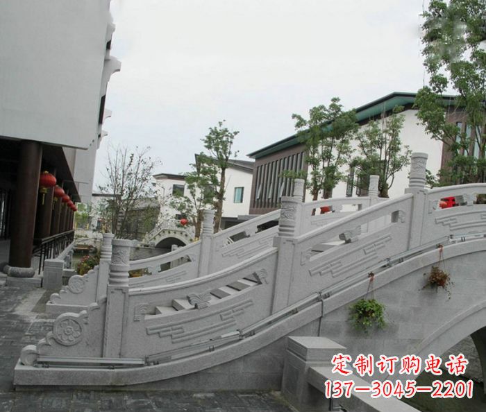 贵州小区景观大理石拱桥