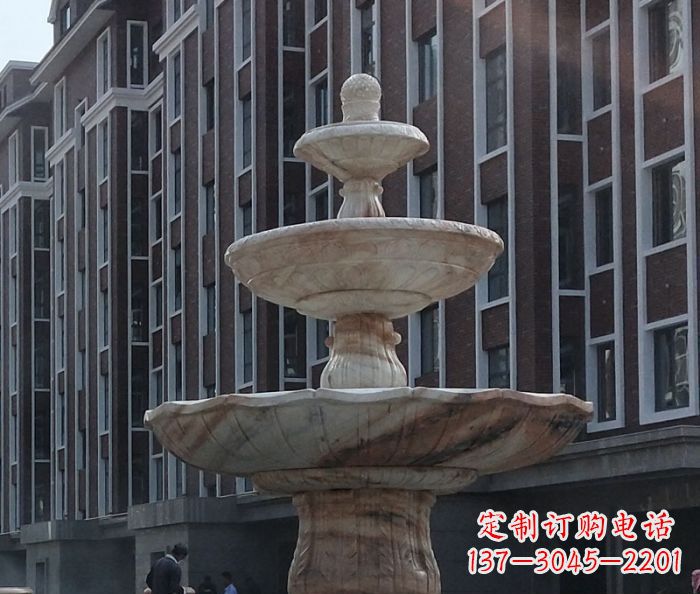 贵州小区景观大型喷泉石雕 (6)