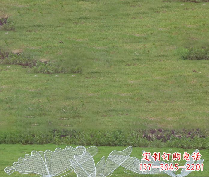 贵州小区镂空蝴蝶不锈钢摆件雕塑