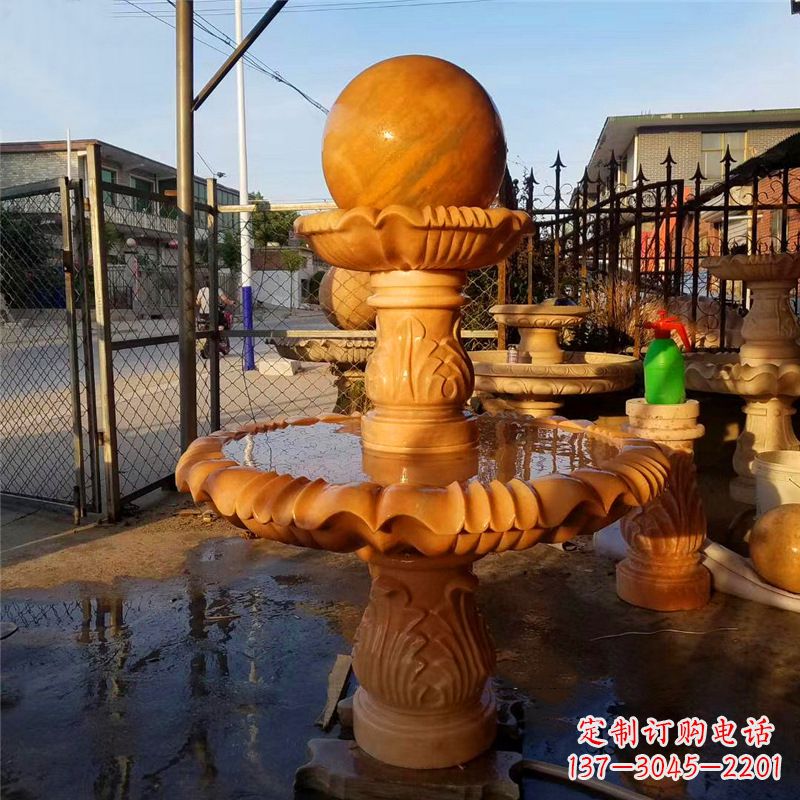 贵州小区石雕喷泉塔