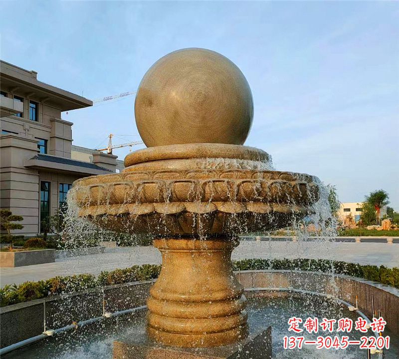 贵州小区石喷泉雕塑