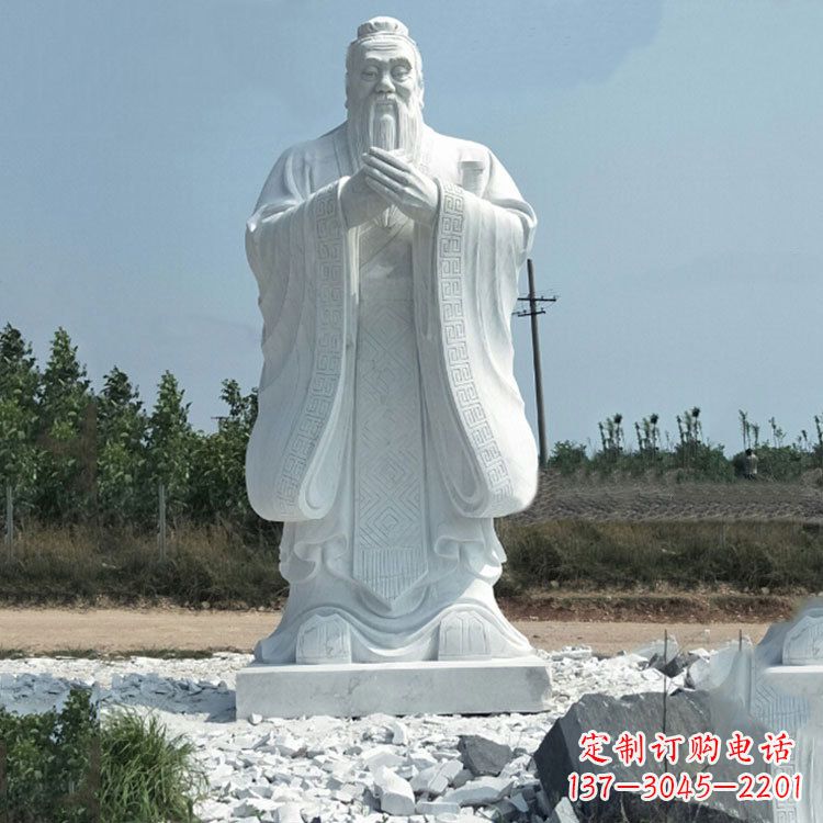 贵州校园孔子人物雕像