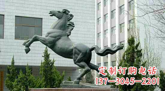 贵州校园龙马精神铜雕