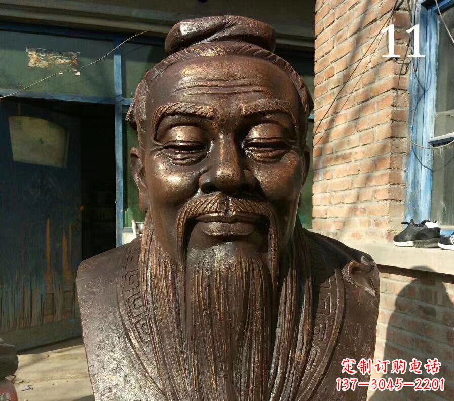 贵州校园名人铜雕 人物雕塑