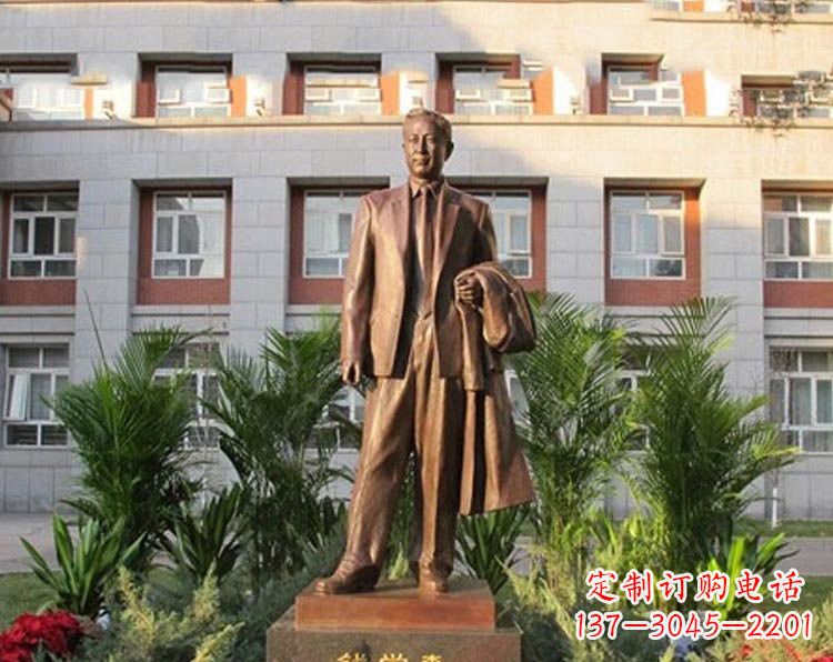 贵州校园钱学森铜雕