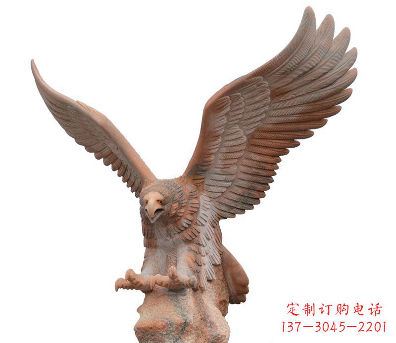 贵州雄鹰展翅石雕