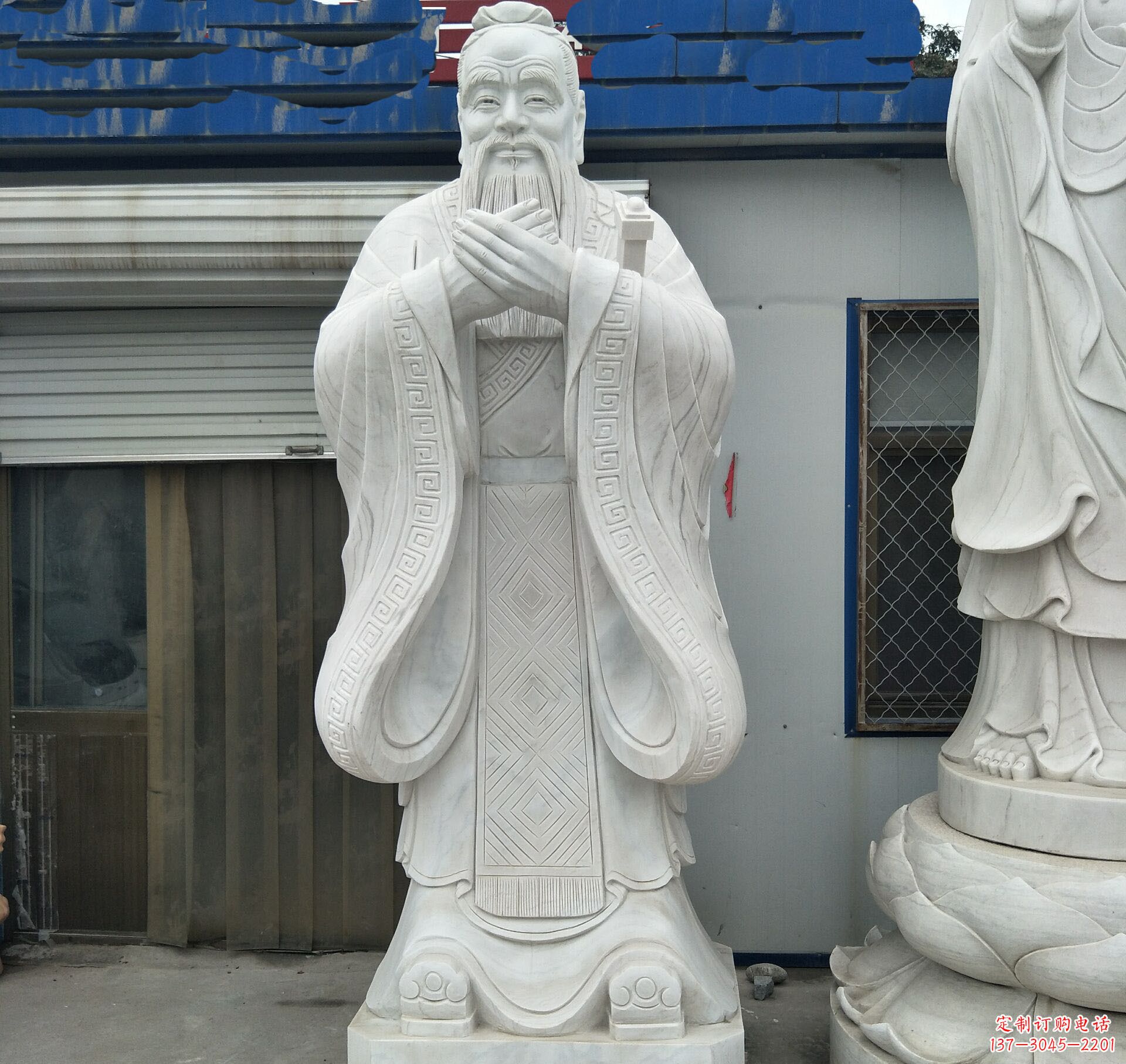 贵州学校礼仪孔子石雕