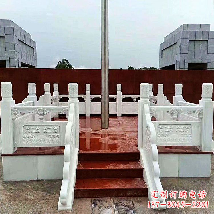 贵州学校石雕升旗台