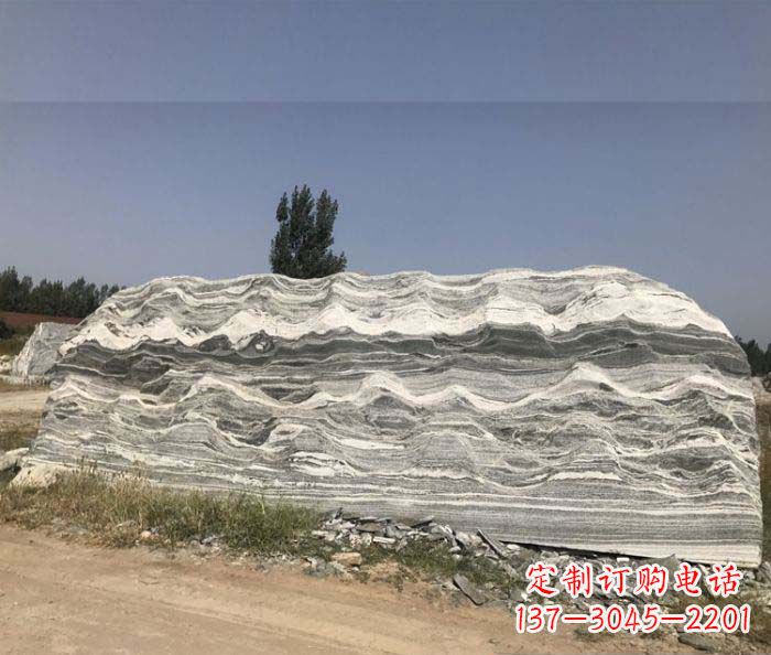 贵州雪浪石假山公园景观石雕