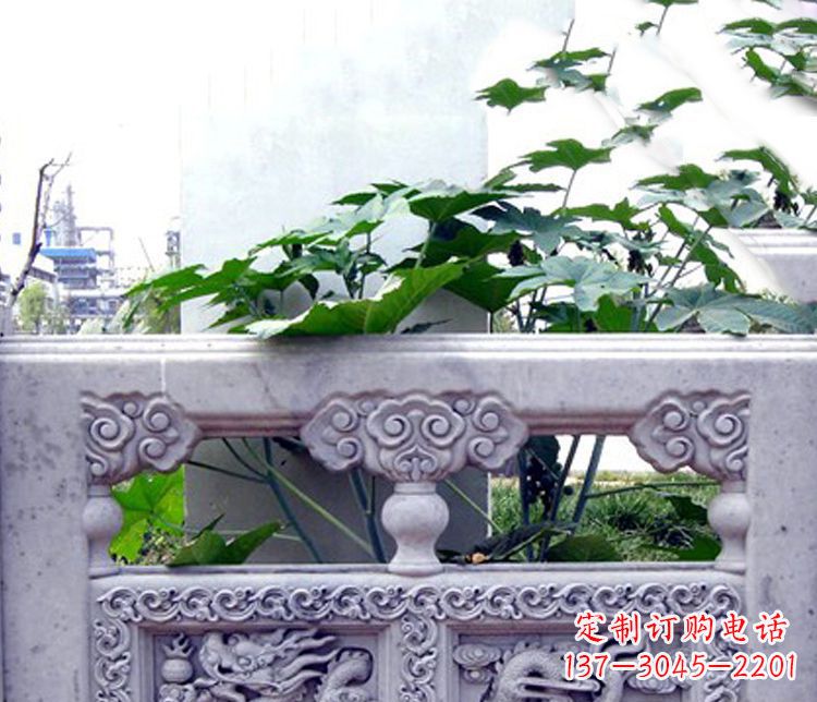 贵州园林仿古石栏板景观石雕 (6)